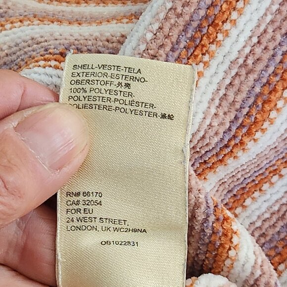 Anthropologie Pink Striped Sweatshirt - Picture 4 of 11